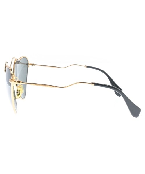 Miu Miu（ミュウミュウ）サングラス ゴールド サイズ:- レディース/2200616153055