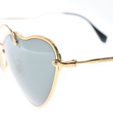 Miu Miu（ミュウミュウ）サングラス ゴールド サイズ:- レディース/2200616153055