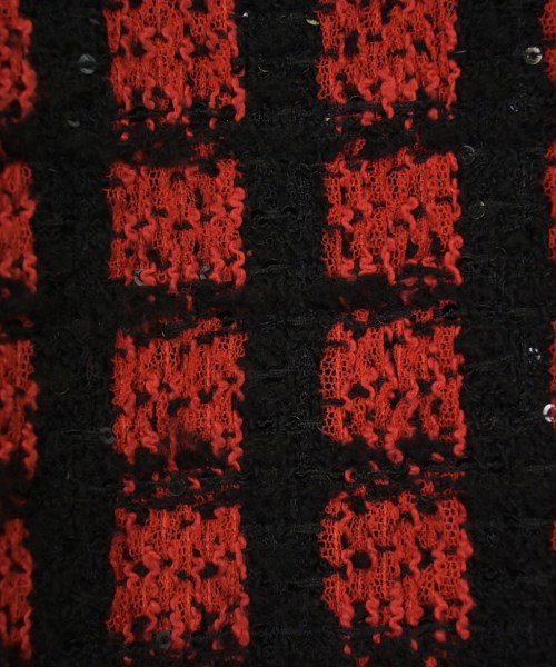 Miu Miu（ミュウミュウ）ノーカラージャケット 赤 サイズ:38(S位) レディース/2200618242016