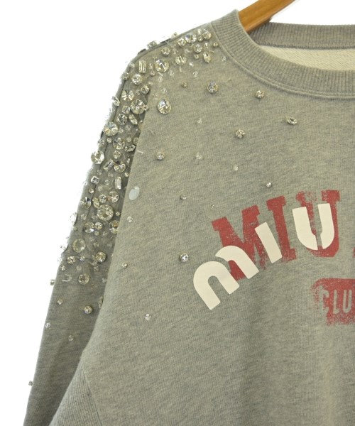 Miu Miu（ミュウミュウ）スウェット グレー サイズ:M レディース/2200618242023
