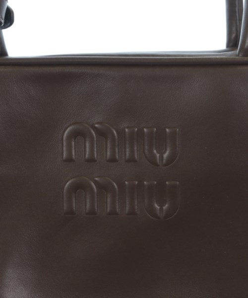Miu Miu（ミュウミュウ）トートバッグ 茶 サイズ:- レディース/2200618420018