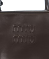 Miu Miu（ミュウミュウ）トートバッグ 茶 サイズ:- レディース/2200618420018