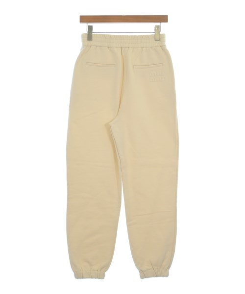 Miu Miu（ミュウミュウ）スウェットパンツ ベージュ サイズ:36(XS位) レディース/2200618726028