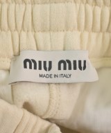 Miu Miu（ミュウミュウ）スウェットパンツ ベージュ サイズ:36(XS位) レディース/2200618726028