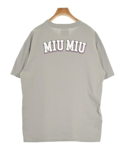 Miu Miu（ミュウミュウ）Tシャツ・カットソー グレー サイズ:S レディース/2200611637239
