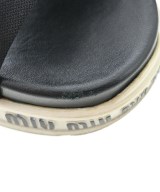 Miu Miu（ミュウミュウ）サンダル 黒 サイズ:EU35 1/2(22cm位) レディース/2200611834034