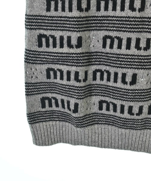 Miu Miu（ミュウミュウ）ワンピース グレー サイズ:36(XS位) レディース/2200611834058