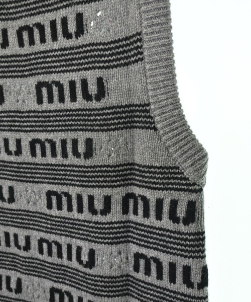 Miu Miu（ミュウミュウ）ワンピース グレー サイズ:36(XS位) レディース/2200611834058