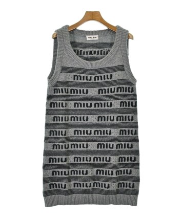 miumiu グレー タイトフィット ワンピース miumiu グレー タイトフィット ワンピース Miu Miu（ミュウミュウ