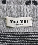 Miu Miu（ミュウミュウ）ワンピース グレー サイズ:36(XS位) レディース/2200611834058