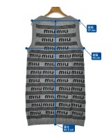 Miu Miu（ミュウミュウ）ワンピース グレー サイズ:36(XS位) レディース/2200611834058