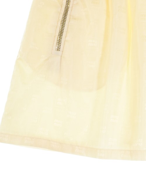 Miu Miu（ミュウミュウ）ミニスカート 白 サイズ:40(M位) レディース/2200611834072