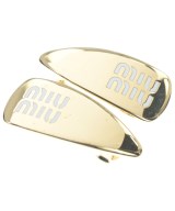 Miu Miu（ミュウミュウ）ヘアアクセサリー ゴールド サイズ:- レディース/2200619517113