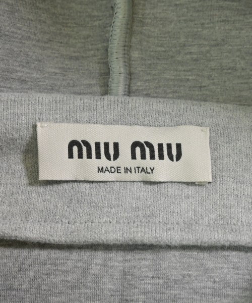 Miu Miu（ミュウミュウ）パーカー グレー サイズ:S レディース/2200619400019