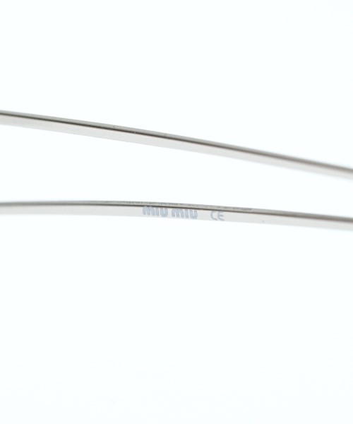 Miu Miu（ミュウミュウ）サングラス シルバー サイズ:- レディース/2200619803056