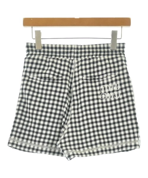 Miu Miu（ミュウミュウ）ショートパンツ 白 サイズ:36(XS位) レディース/2200620662079