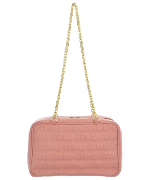 Miu Miu（ミュウミュウ）ショルダーバッグ ピンク サイズ:- レディース/2200621064049