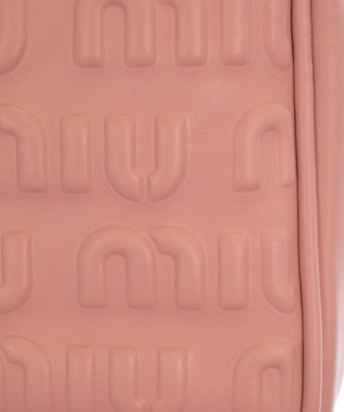 Miu Miu（ミュウミュウ）ショルダーバッグ ピンク サイズ:- レディース/2200621064049