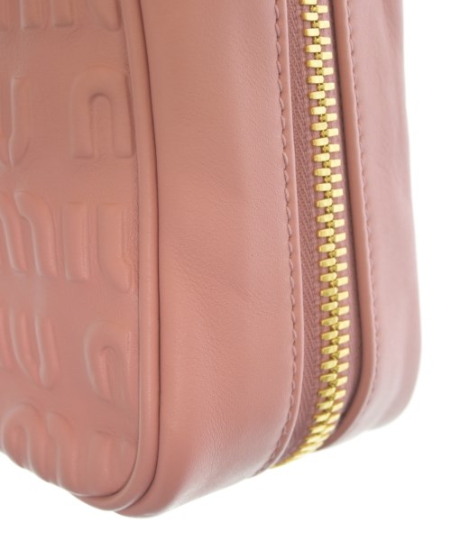 Miu Miu（ミュウミュウ）ショルダーバッグ ピンク サイズ:- レディース/2200621064049