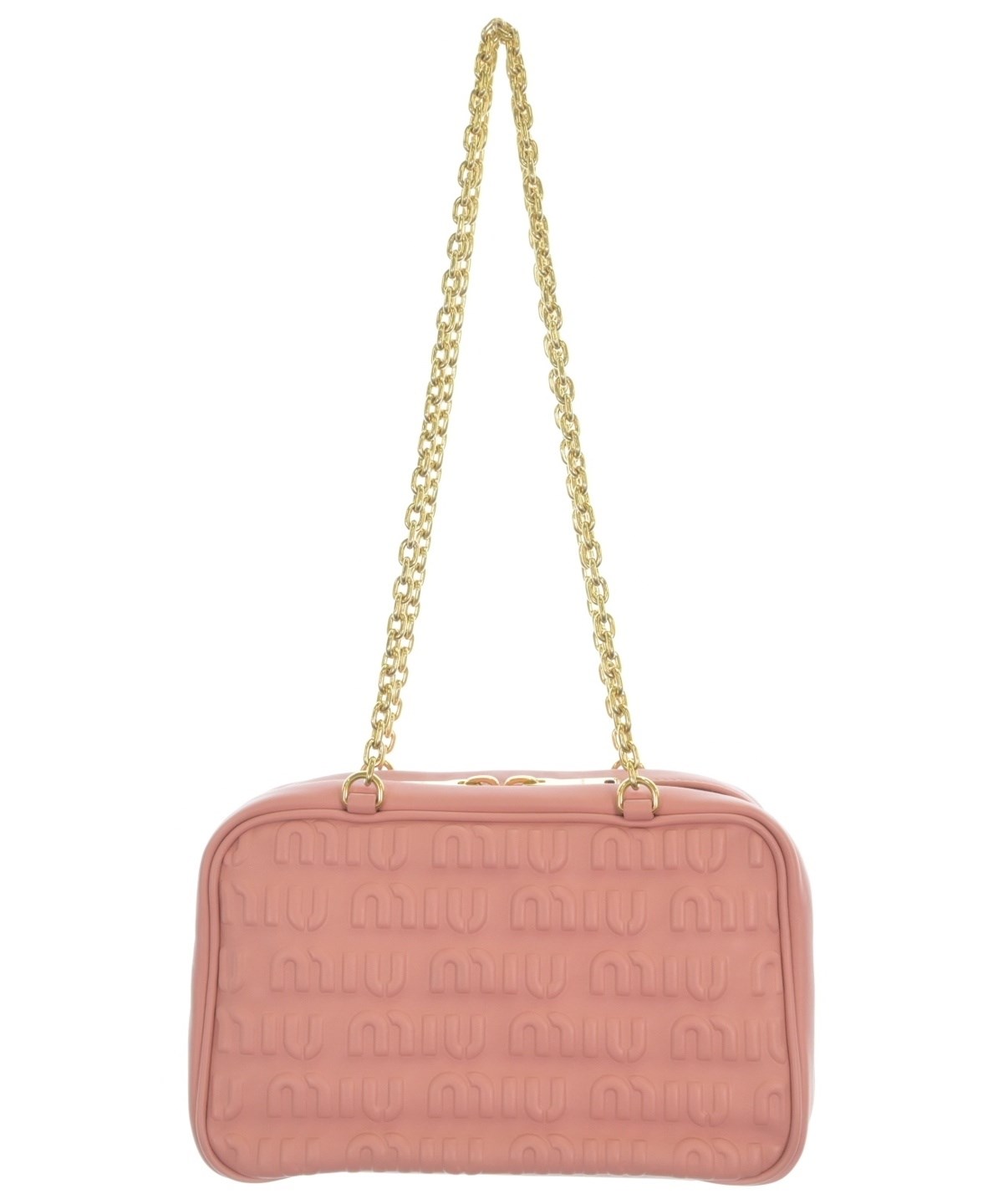 Miu Miu（ミュウミュウ）ショルダーバッグ ピンク サイズ:- レディース
