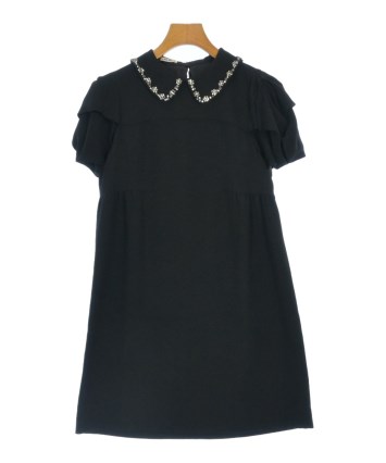 ミュウミュウ 黒ワンピース Miu Miu（ミュウミュウ）ワンピース 黒 サイズ:36(XS位