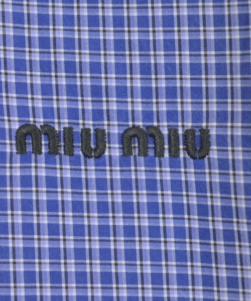 Miu Miu（ミュウミュウ）カジュアルシャツ 青 サイズ:38(S位) レディース/2200603033032