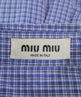 Miu Miu（ミュウミュウ）カジュアルシャツ 青 サイズ:38(S位) レディース/2200603033032