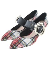 Miu Miu（ミュウミュウ）パンプス 白 サイズ:EU37 1/2(24cm位) レディース/2200608554044