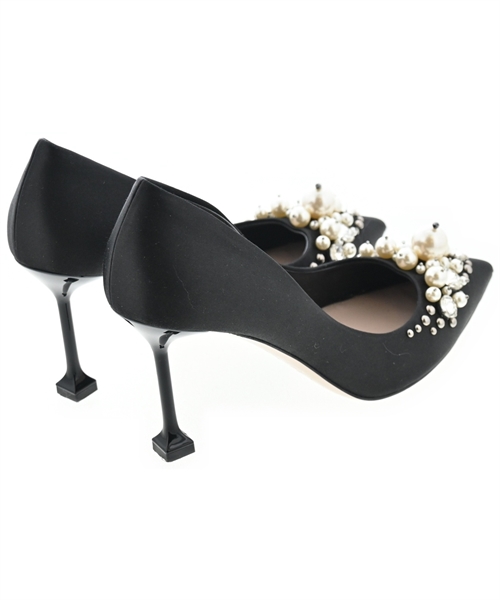 Miu Miu（ミュウミュウ）パンプス 黒 サイズ:EU37 1/2(24cm位) レディース/2200608554051
