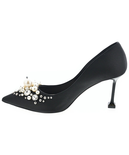 Miu Miu（ミュウミュウ）パンプス 黒 サイズ:EU37 1/2(24cm位) レディース/2200608554051