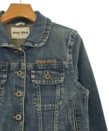Miu Miu（ミュウミュウ）デニムジャケット 青 サイズ:38(S位) レディース/2200608860015