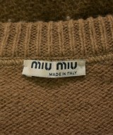 Miu Miu（ミュウミュウ）ニット・セーター 茶 サイズ:-(XL位) レディース/2200609382011