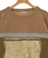 Miu Miu（ミュウミュウ）ニット・セーター 茶 サイズ:-(XL位) レディース/2200609382011