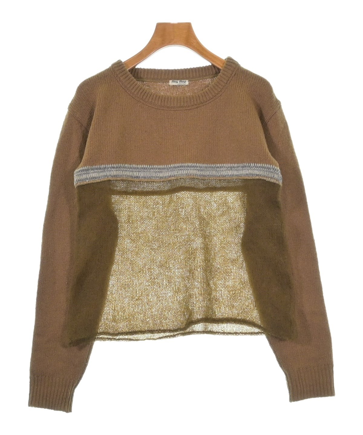 miumiuニット（Mサイズ） MIU MIU ミュウミュウ ランウェイ Wool ウール ニット セーター