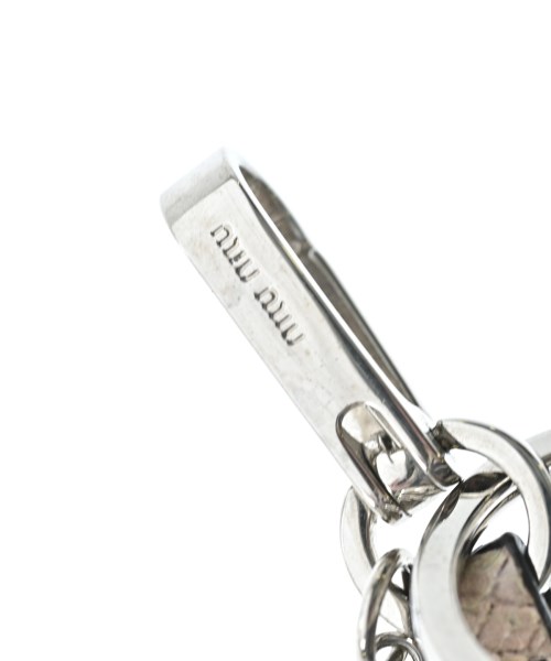 Miu Miu（ミュウミュウ）アクセサリー（その他） シルバー サイズ:- レディース/2200670530748