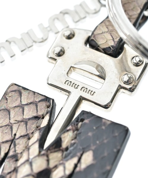 Miu Miu（ミュウミュウ）アクセサリー（その他） シルバー サイズ:- レディース/2200670530748