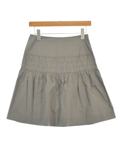 Miu Miu(ミュウミュウ)ひざ丈スカート グレー サイズ:36(XS位)/2200673031099