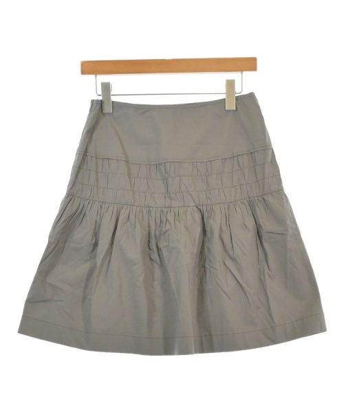 Miu Miu（ミュウミュウ）ひざ丈スカート グレー サイズ:36(XS位) レディース/2200673031099