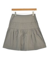 Miu Miu（ミュウミュウ）ひざ丈スカート グレー サイズ:36(XS位) レディース/2200673031099