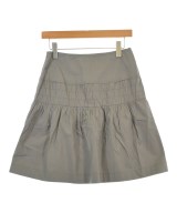 Miu Miu（ミュウミュウ）ひざ丈スカート グレー サイズ:36(XS位) レディース/2200673031099