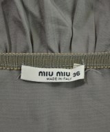 Miu Miu（ミュウミュウ）ひざ丈スカート グレー サイズ:36(XS位) レディース/2200673031099