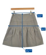Miu Miu（ミュウミュウ）ひざ丈スカート グレー サイズ:36(XS位) レディース/2200673031099