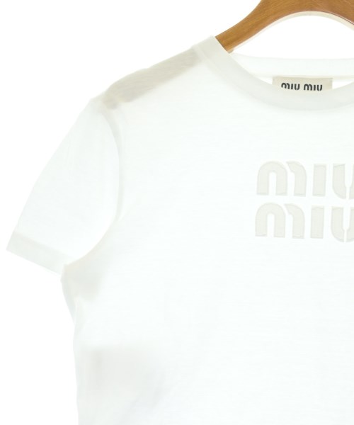 Miu Miu（ミュウミュウ）Tシャツ・カットソー 白 サイズ:M レディース/2200668746076