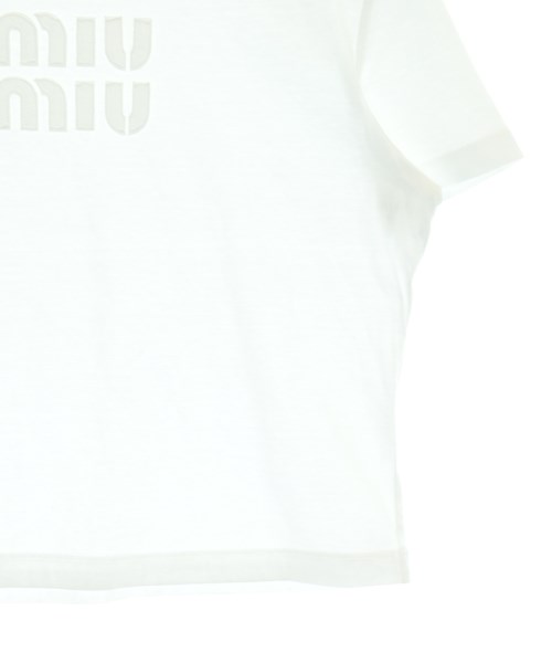 Miu Miu（ミュウミュウ）Tシャツ・カットソー 白 サイズ:M レディース/2200668746076