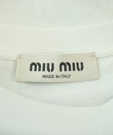 Miu Miu（ミュウミュウ）Tシャツ・カットソー 白 サイズ:M レディース/2200668746076