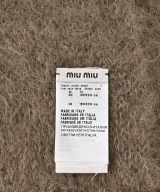 Miu Miu（ミュウミュウ）マフラー 茶 サイズ:- レディース/2200668746281