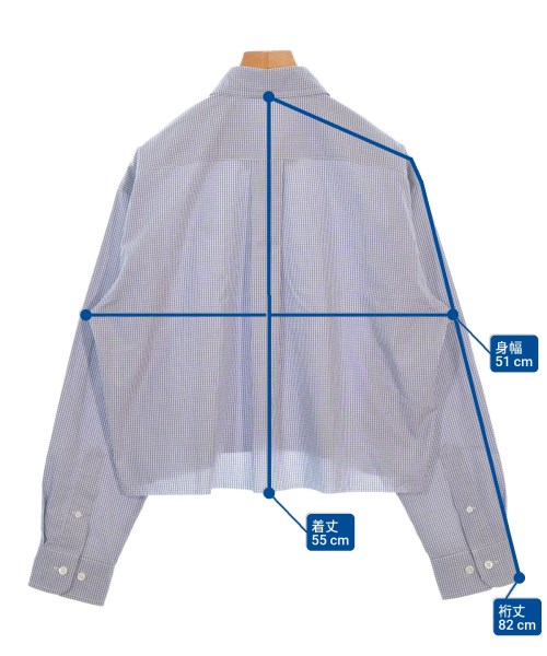 Miu Miu（ミュウミュウ）カジュアルシャツ 紺 サイズ:36(S位) レディース/2200673174062