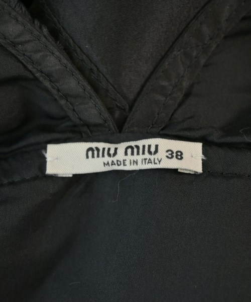 Miu Miu（ミュウミュウ）ワンピース 黒 サイズ:38(S位) レディース/2200673429025