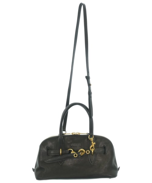 Miu Miu（ミュウミュウ）ハンドバッグ 黒 サイズ:- レディース/2200673429049