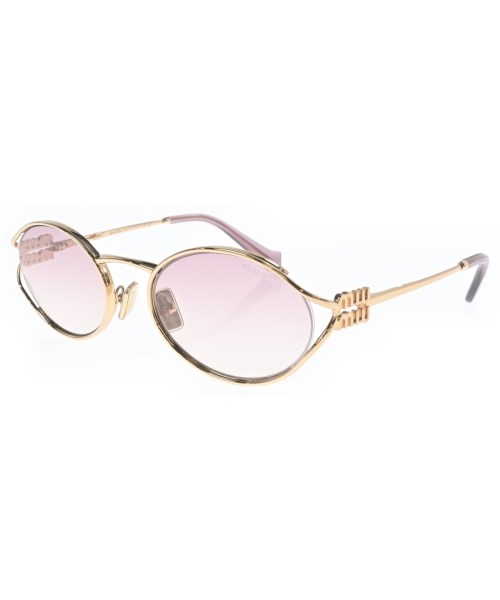 Miu Miu(ミュウミュウ)サングラス ゴールド サイズ:-/2200673980052
